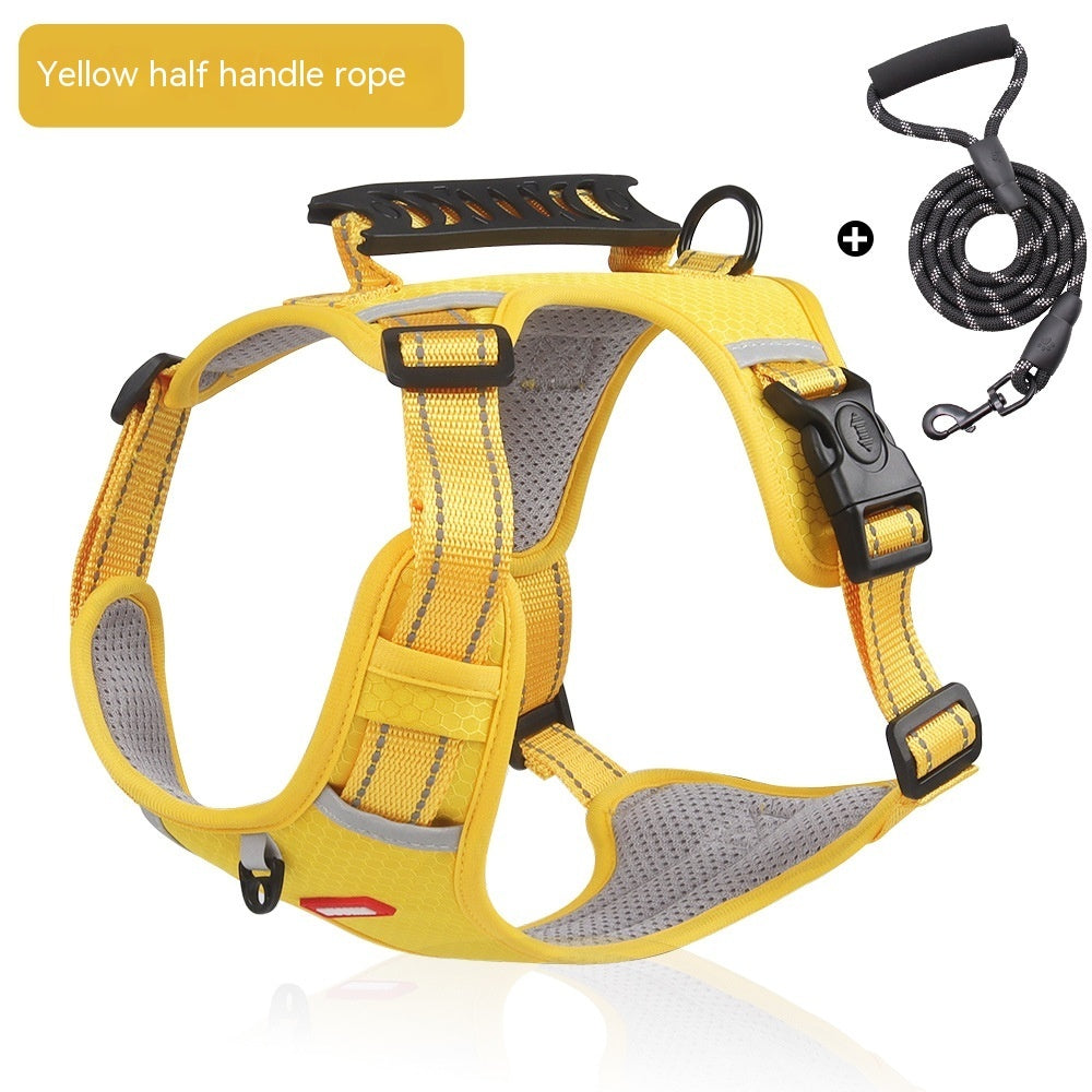 Pet Hand Holding Rope Vest-style Explosion-proof Reflective