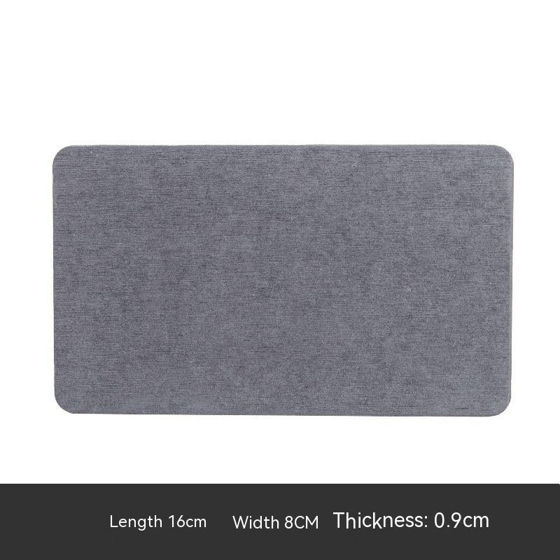 Diatomite Coaster Cup Bathroom Soap Box Hydrophilic Pad