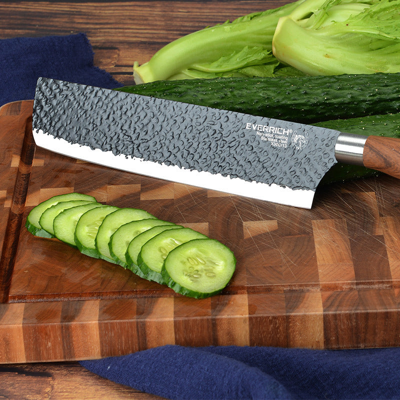 Stainless steel kitchen knife combination knife