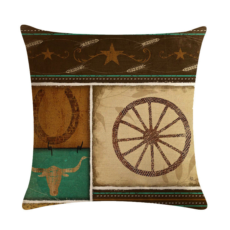 Cowboy Decorative Throw Pillows Cushion Covers