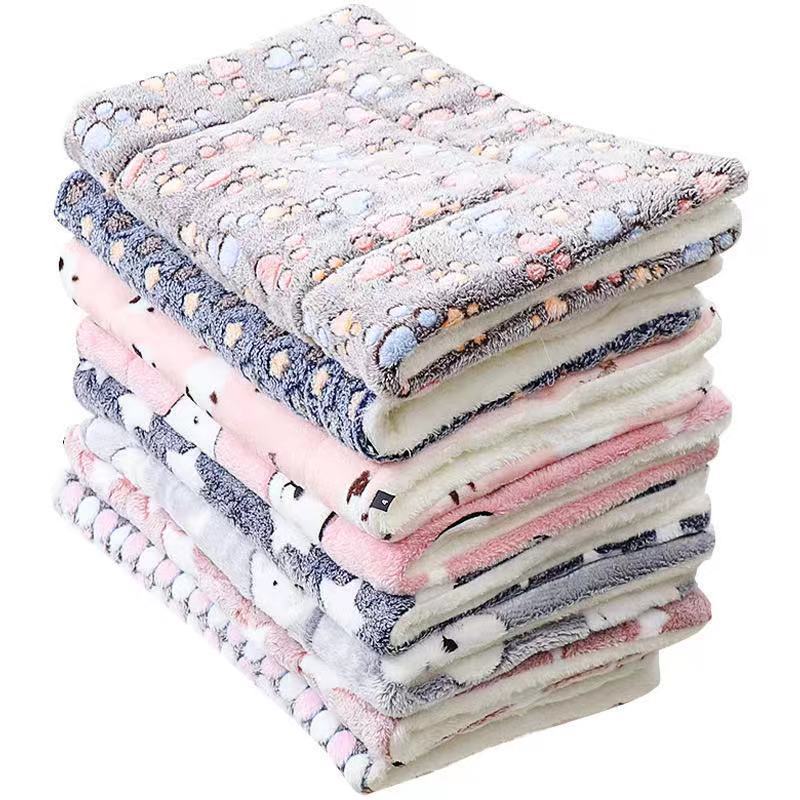 Dog Kennel Mat Fall Winter Pet Thicken Blanket Quilt Cat Cotton Four Seasons Universal