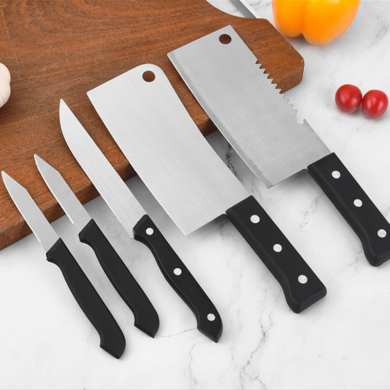 Kitchen Knives 8-Piece Gift Box Bone Cutting Knife Chef Scissors