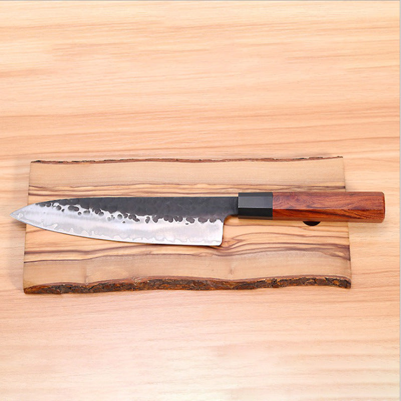 Ebony handle kitchen knife fish fillet knife