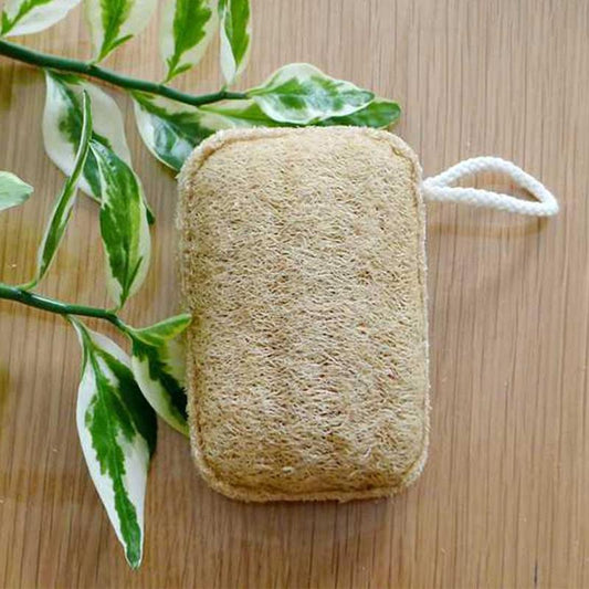 Natural double-sided sewing loofah