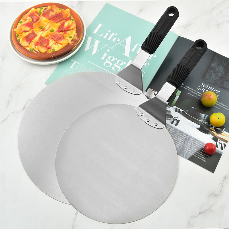 Stainless Steel Folding Pizza Shovel Circular Cake