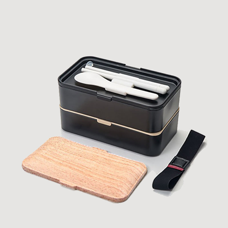 Japanese double-layer bento box