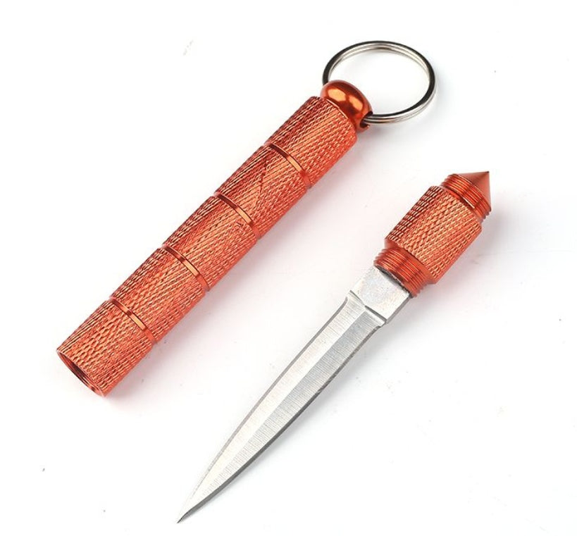 Outdoor Men And Women's Legal Self-defence Concealed Weapons Wolf Proof Window Breaking Field Survival Multi-functional Knife