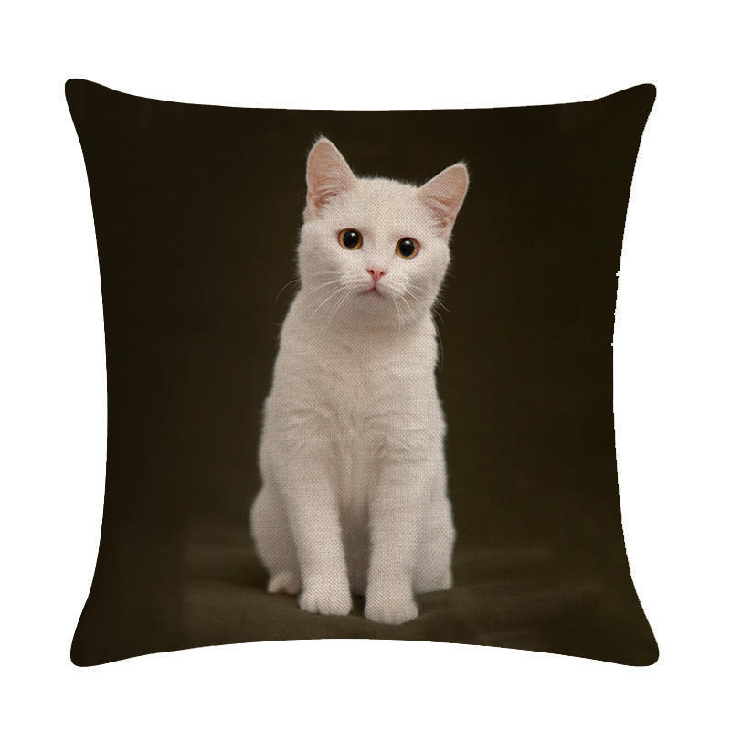 Cute cat hug pillowcase