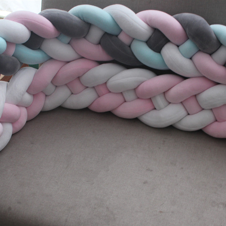 Three knotted pillows