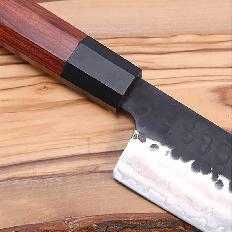 Ebony handle kitchen knife fish fillet knife