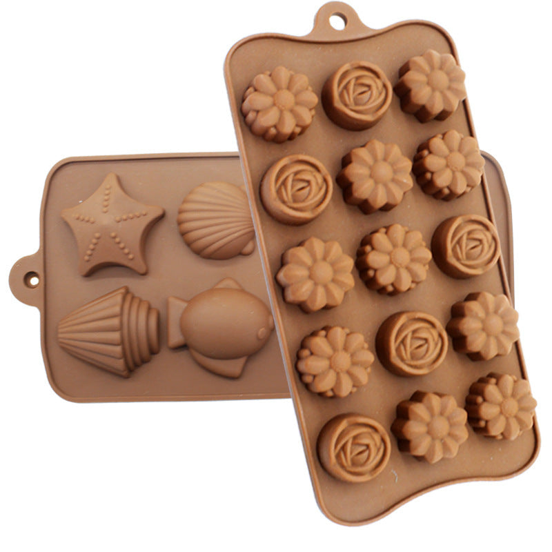 Silicone Chocolate Mold 29 Shapes Chocolate Baking Tools Non-stick Silicone Cake Mold