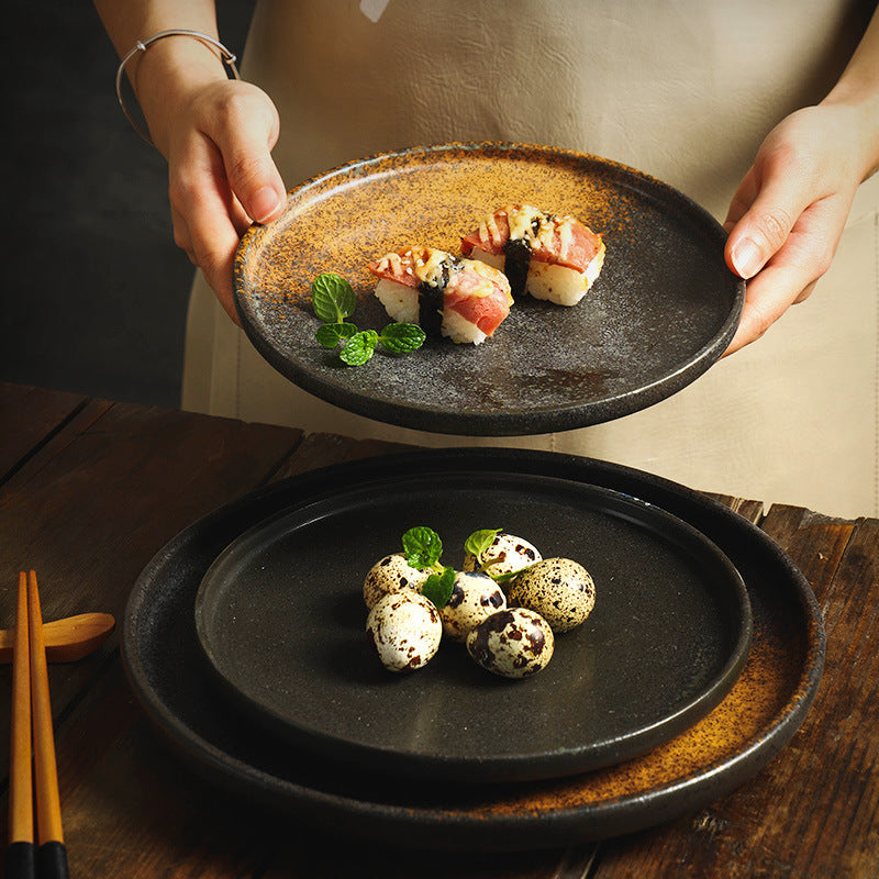 Steak Plate Home Ceramic Japanese Creative