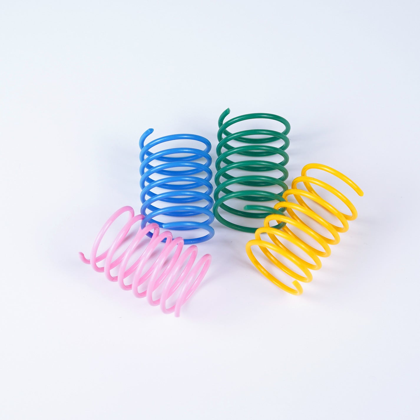 Colorful Plastic Spring Cat Toy Pet Supplies