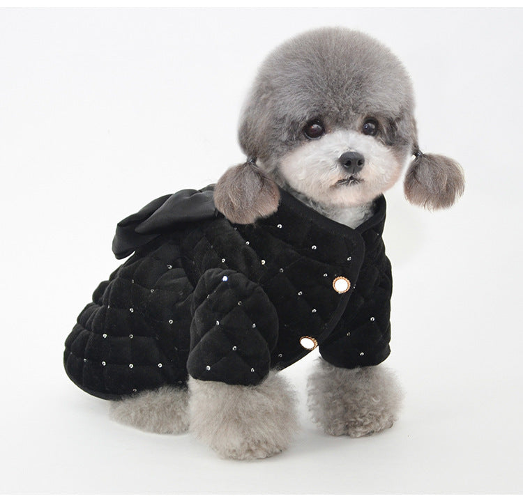 The New Pet Cotton Coat Keeps Warm And Velvet