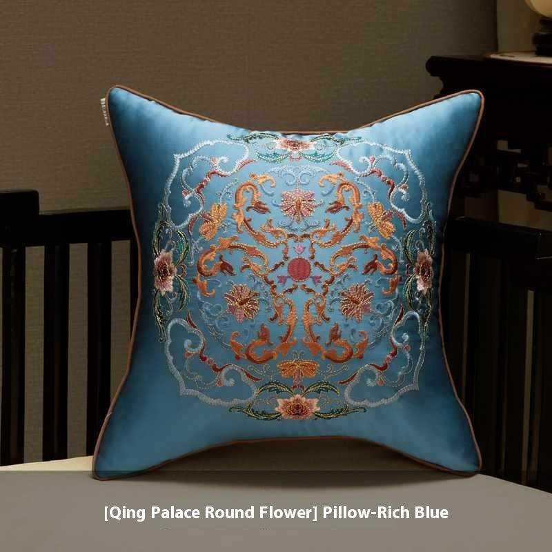 Classical Embroidery New Chinese Style Pillow Cover