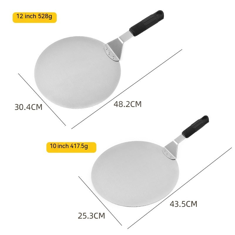 Stainless Steel Folding Pizza Shovel Circular Cake