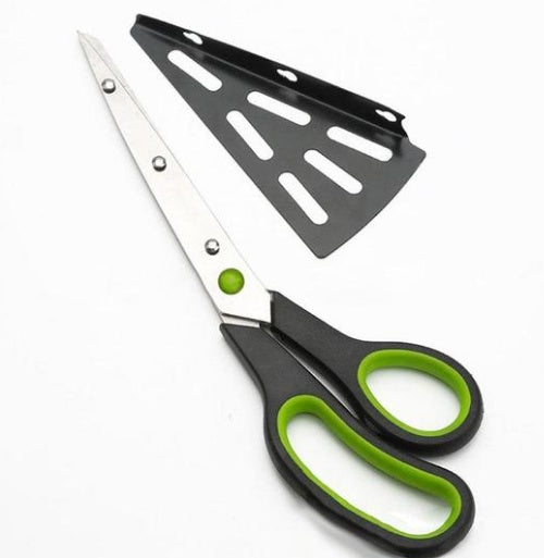 Stainless steel pizza shears multi-function shovel pizza scissors