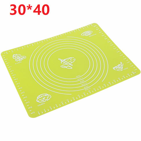 Silicone Baking Mat for Pastry Rolling with Measurements Pastry Rolling Mat, Reusable Non-Stick Silicone Baking Mat