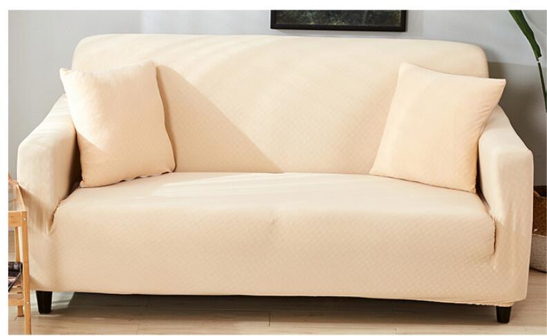 Solid color sofa cover universal sleeve elastic