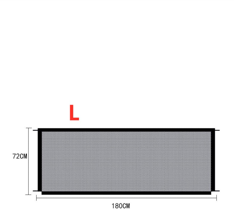 Pet Protection Fence Nylon Foldable Dog Isolation