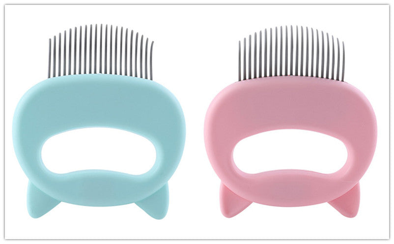 Pet Hair Removal Massaging Shell Comb