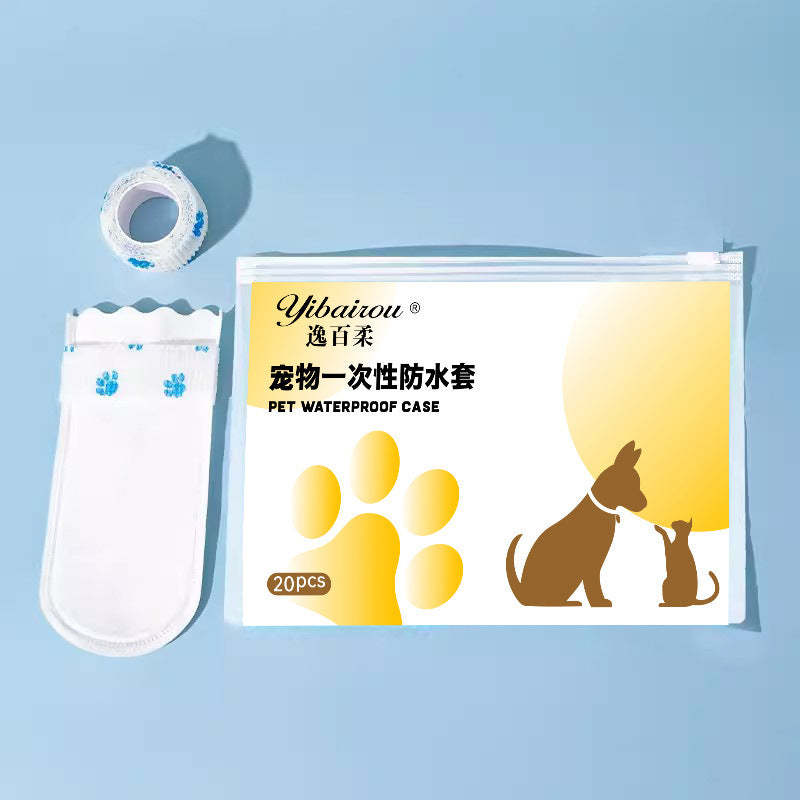 Disposable Pet Waterproof Shoe Cover