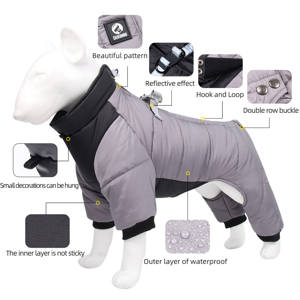 Small Medium-sized Winter Thicken Dog Clothes