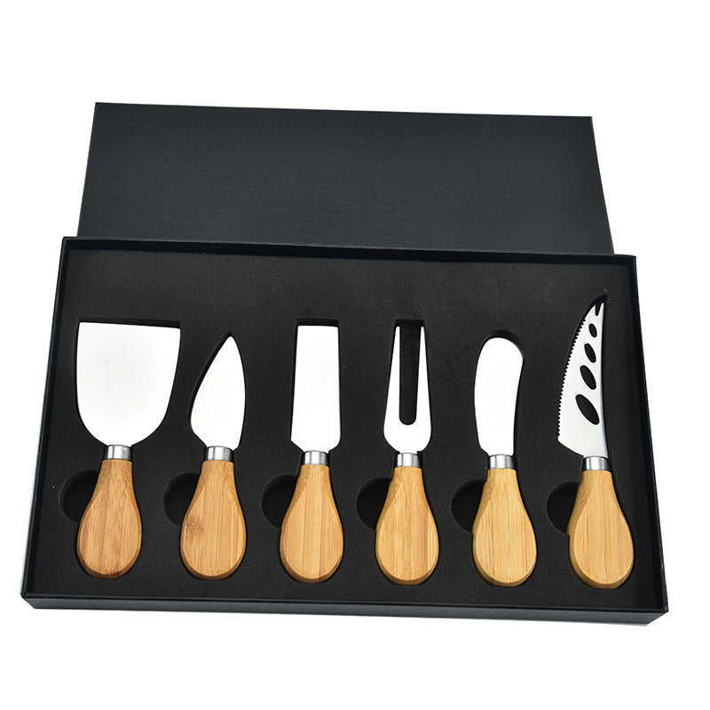 6-piece cheese cutter set