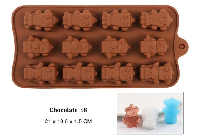 Silicone Chocolate Mold 29 Shapes Chocolate Baking Tools Non-stick Silicone Cake Mold