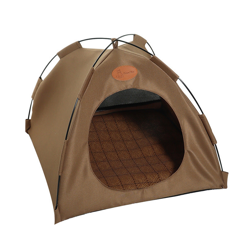 Foldable Cat Outdoor Canvas Tent