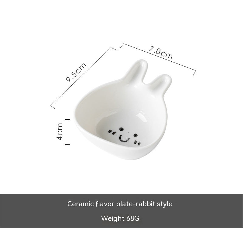 Home Creative Ceramic Plate Animals