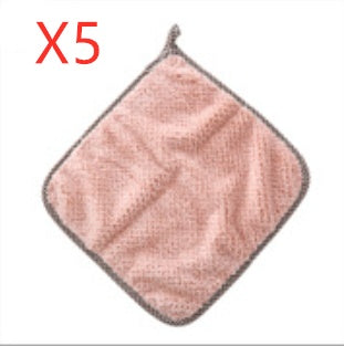 Double-Sided Absorbent Dish Cloth Dish Towel