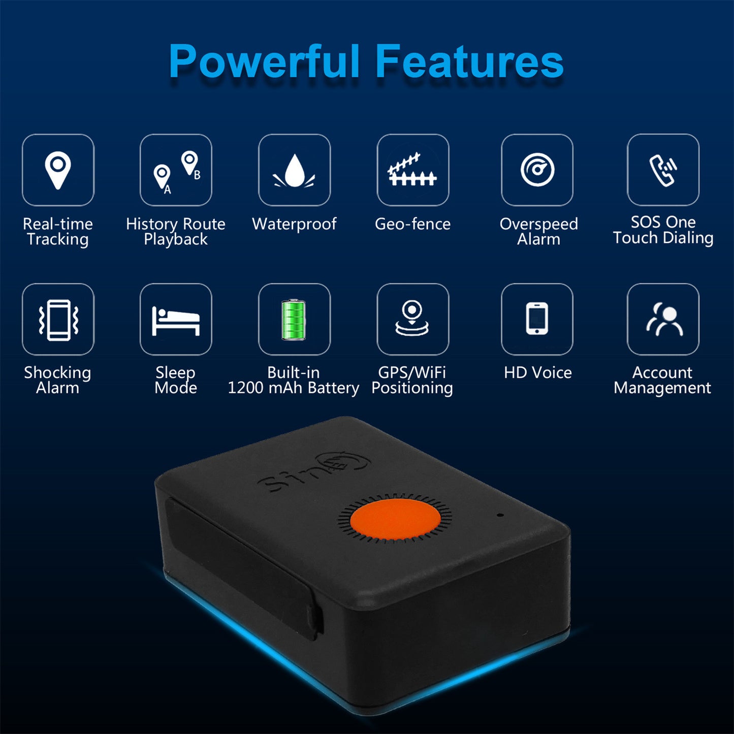 Car GPS Positioning Anti-theft Device Elderly Children Pet