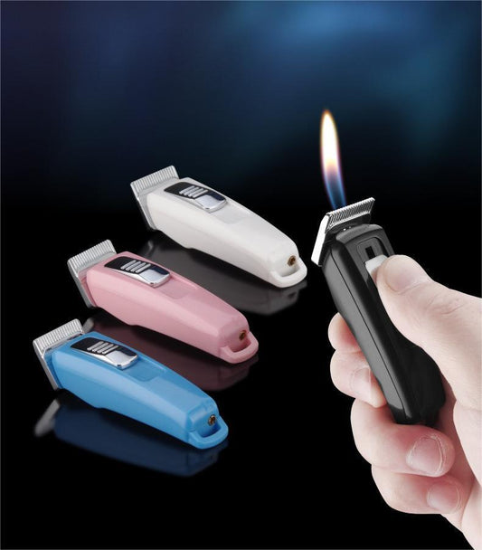 New Strange Creative Hair-cutting Fire Lighter Personalized Gift