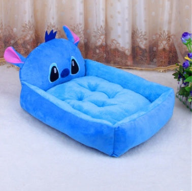 Kennel removable and washable Teddy cartoon pet nest pet supplies large dog golden retriever dog bed mat wholesale