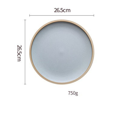 Pure Color Matte Ceramic Plate