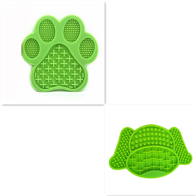 Silicone Dog Lick Pad Pet Slow Food Plate