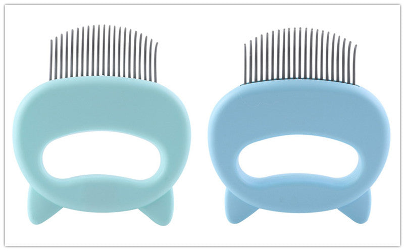 Pet Hair Removal Massaging Shell Comb