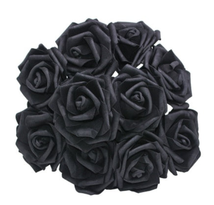 Artificial Flower 8CM PE Rose with Rod