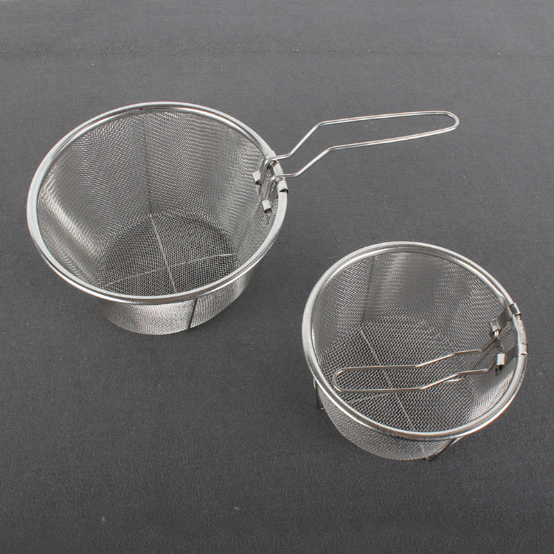 Stainless Steel Frying Basket Colander Strainer