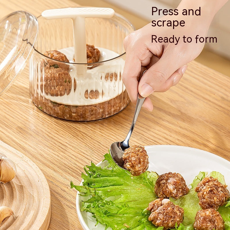 Kitchen Gadget Fried Meatball Making Artifact Mold Balls Fish Meatballs Shrimp Press Slippery Taiwanese