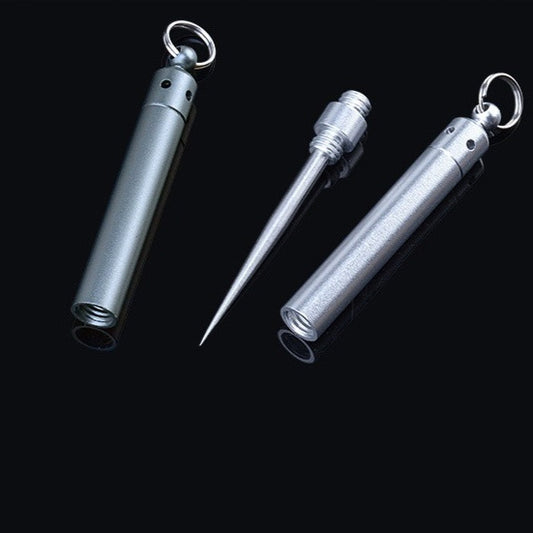 Portable Stainless Steel Toothpick Household Artifact Multi-function Tool Portable Fruit