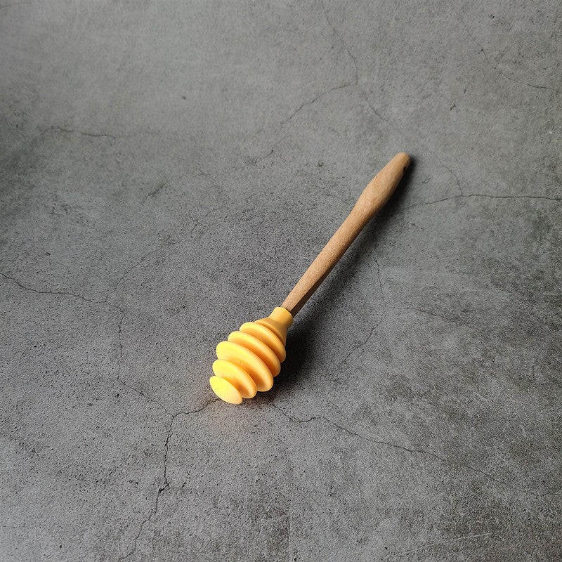 Spot Manufacturers Direct Food Grade Silica Gel Honey Stir Bar Silica Gel Bee Stir Bar Food And Beverage Stir Bar