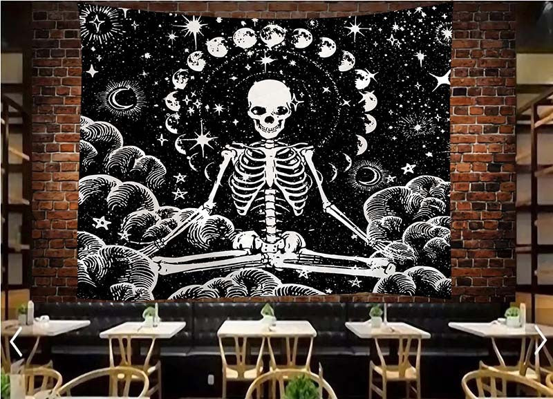 Tapestry Skull Home Decoration Background Cloth