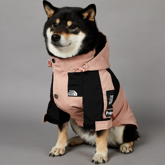 Windproof And Rainproof Large Dog Raincoat Pet Shell Jacket