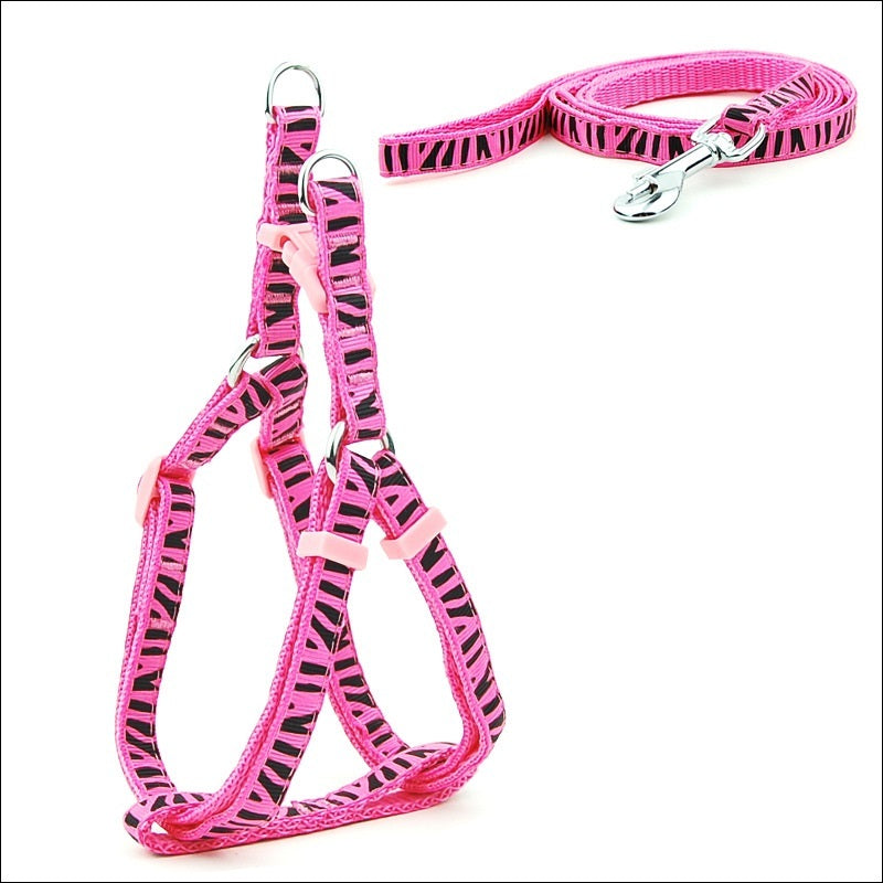 Factory Direct Spot Pet Leashes Polka Dot Pet Chest Straps, Dog Leashes, Small And Medium-Sized Dogs