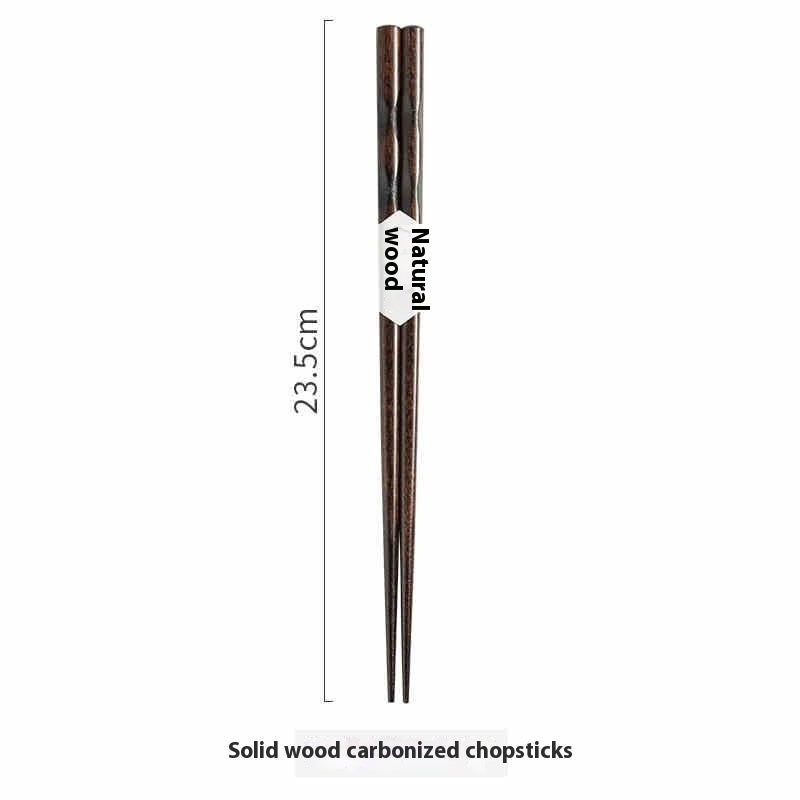 Household Creative Natural Wooden Pointed Chopsticks