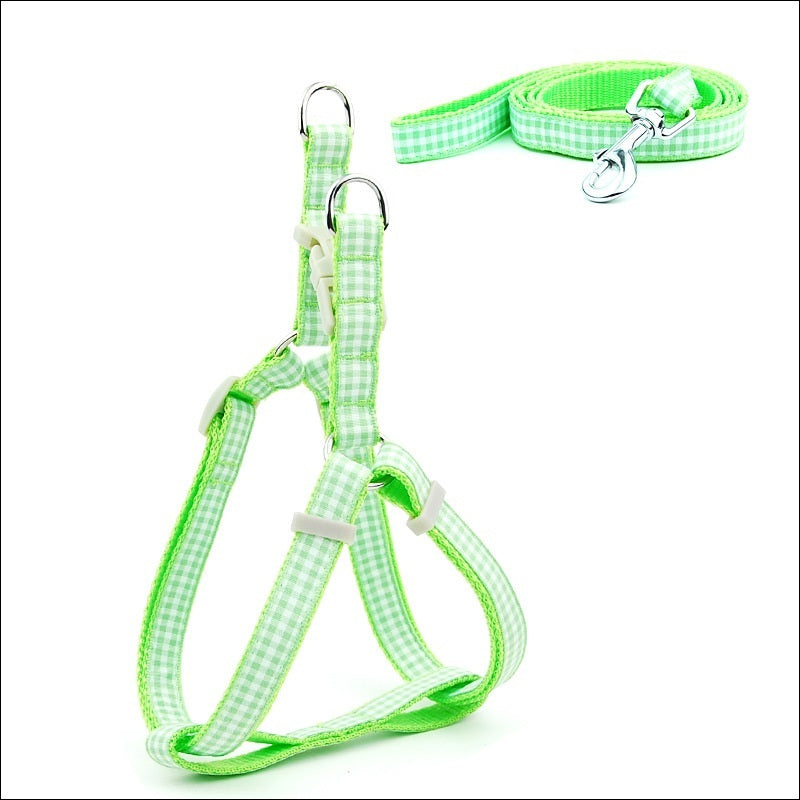 Factory Direct Spot Pet Leashes Polka Dot Pet Chest Straps, Dog Leashes, Small And Medium-Sized Dogs