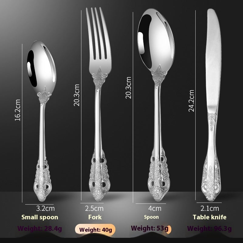 Household Hotel Special Steak Knife And Fork Set For Western Food