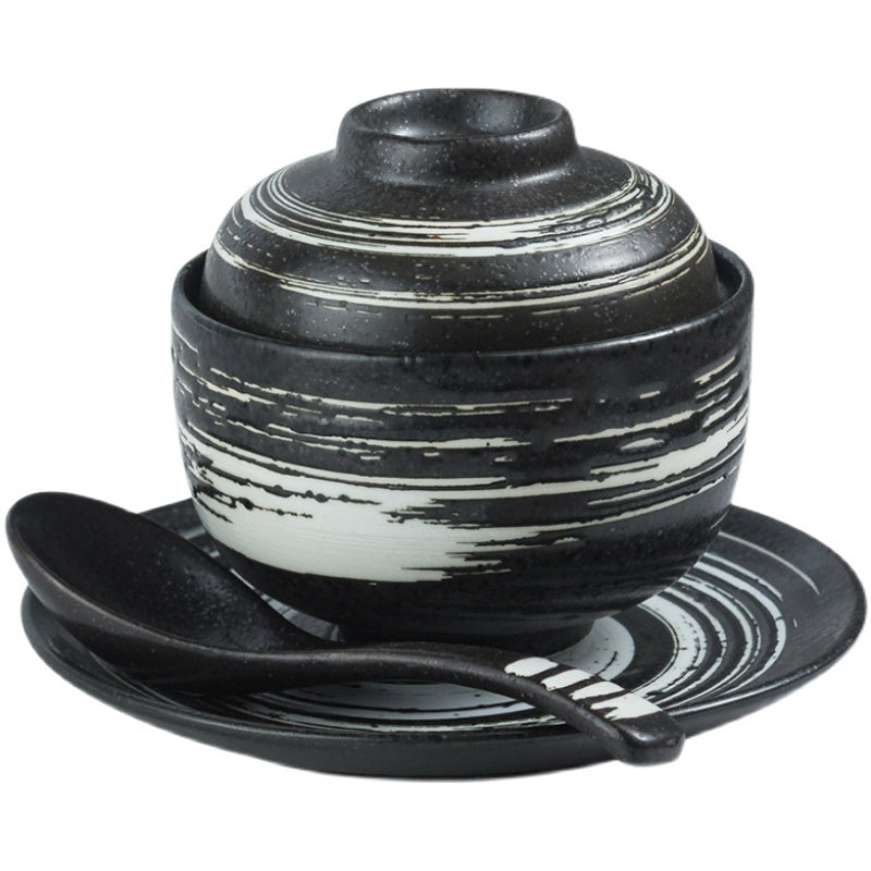 Bowl With Lid Creative Business Set